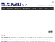Tablet Screenshot of klassmasyhur.com